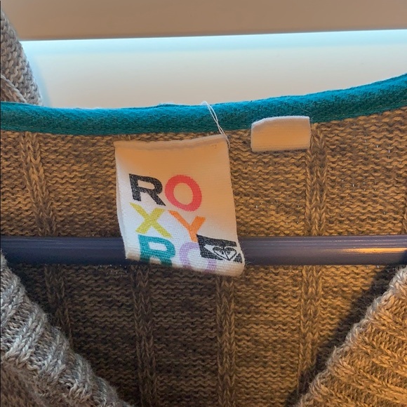 Grey Roxy Hooded Sweater - Picture 2 of 3